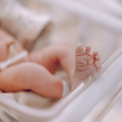 Image of a baby's foot