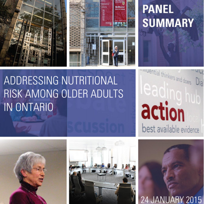 Addressing nutritional risk among older adults in Ontario