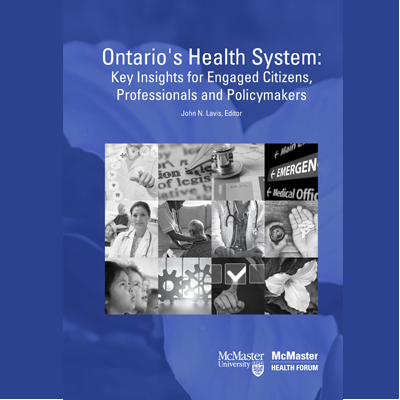Ontario's Health System - book